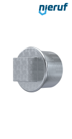 Raccordi in ghisa malleabile tappo No. 290, DN32 - 1 1/4" pollici zincato