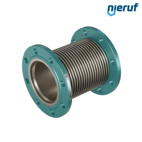 Giunto di dilatazione assiale DN150 modello KP03 flange acciaio manicotto acciaio inox
