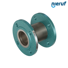 Giunto di dilatazione assiale DN65 modello KP03 flange acciaio manicotto acciaio inox