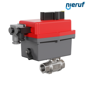 valvola a sfera DN15 - 1/2" pollici acciaio inossidabile elettrica 24V EK02