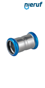 Collegamento dritto a pressare F x F DN32 - 35,0 mm acciaio inox Collegamento dritto a pressare F x F DN32 - 35,0 mm acciaio inox
