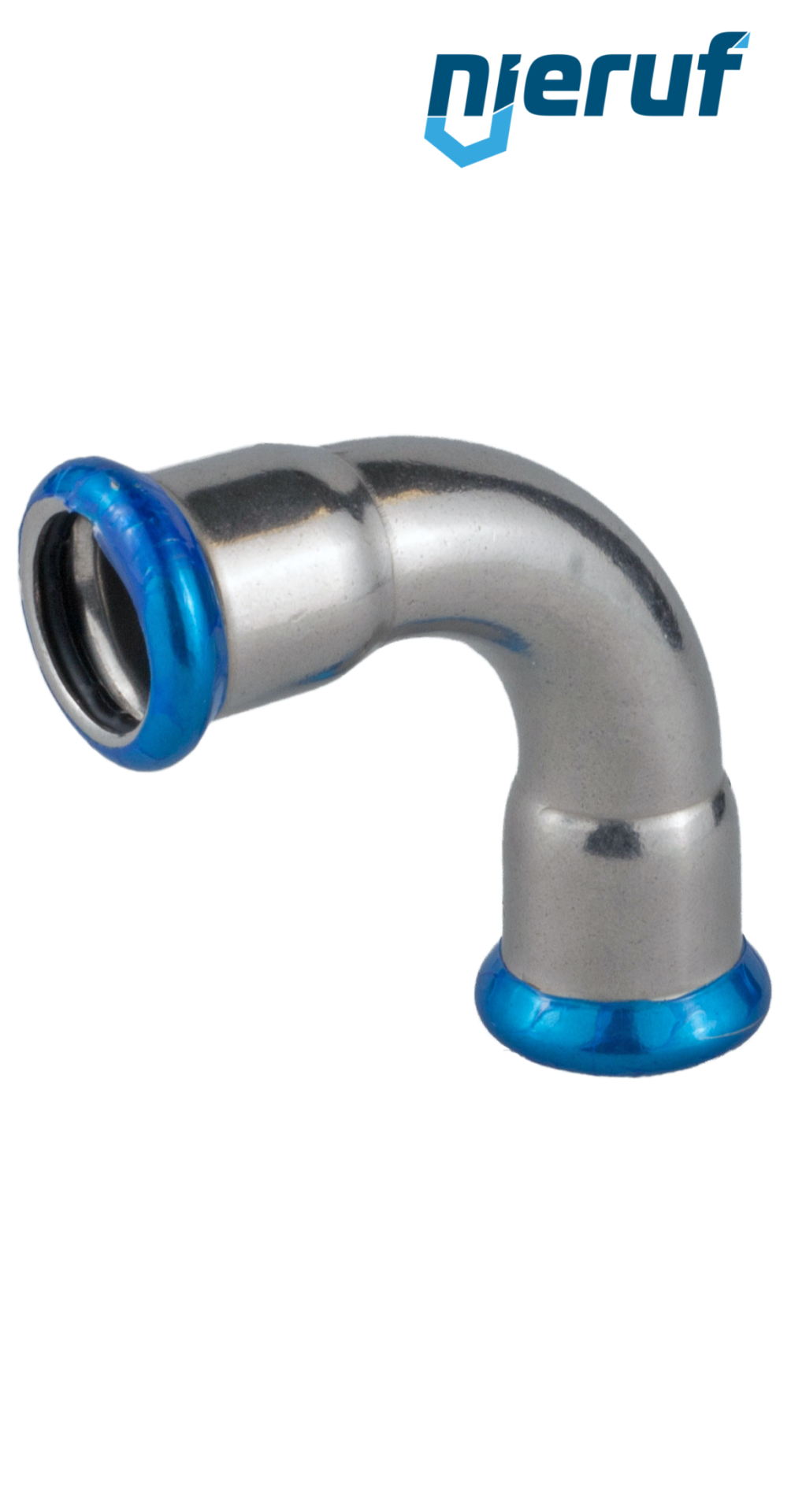 Raccordo A Gomito 90° In Acciaio Inox 316 - Filetto 3/4 BSPT Femmina X Maschio - Sourcingmap