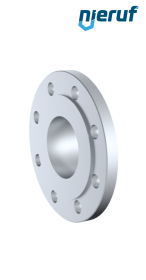flangia DN40 PN10/16/25/40 EN1092-1 11 B1 C22.8 / P250GH lucido