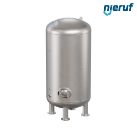 Serbatoio a pressione per acqua verticale BE04 5000 litri, 0-10 bar, acciaio inox