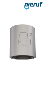 manicotto 1 1/4" pollici filett. interna acciaio inossidabile 316 L