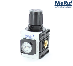 regolatore di pressione 1/4" pollici MD01 filettatura interna / femmina plastica poliammide NBR 0.5 - 8.0 bar regolatore di pressione 1/4" pollici MD01 filettatura interna / femmina plastica poliammide NBR 0.5 - 8.0 bar