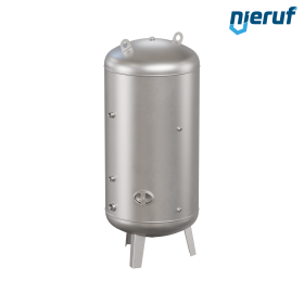 Serbatoio a pressione per acqua verticale BE04 750 litri, 0-6 bar, acciaio inox