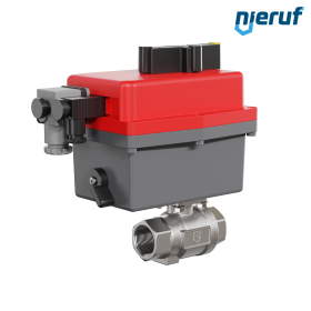 valvola a sfera DN20 - 3/4" pollici acciaio inossidabile elettrica 24V EK02