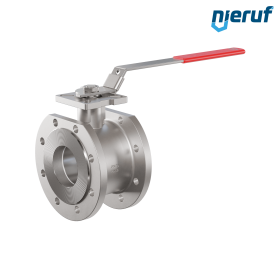 valvola a sfera dal design compatto in acciaio inossidabile DN80 PN16 FK11