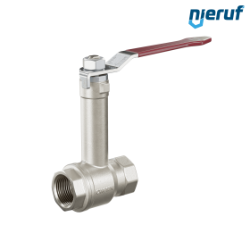 valvola a sfera con estensione del mandrino DN15 - 1/2" pollici GK11 filettatura interna