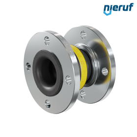 Compensatore DN65 tipo KP04 flange acciaio, manicotto NBR