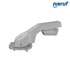 leva a a mano HB01 in Alluminio grigio dimensione 0 F05 14mm leva a a mano HB01 in Alluminio grigio dimensione 0 F05 14mm