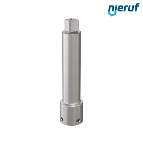estensione del mandrino lunghezza del mozzo 100 mm quadrato 11mm AD02 acciaio inossidabile estensione del mandrino lunghezza del mozzo 100 mm quadrato 11mm AD02 acciaio inossidabile