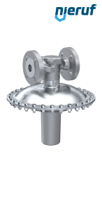 Regolatore in mbar DN25 DM23 flangia ANSI 150 acciaio inossidabile FKM 150 - 500 mbar Regolatore in mbar DN25 DM23 flangia ANSI 150 acciaio inossidabile FKM 150 - 500 mbar