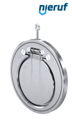 valvola di ritegno a clapet tipo wafer con molla DN200 ZR04 acciaio inossidabile 1.4408 / A351 CF8M EPDM