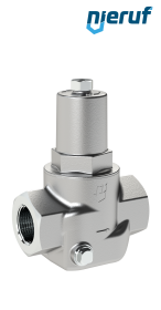 riduttore di pressione 1" pollici DM21 acciaio inossidabile PTFE / EPDM / FEPM 4.0 - 10.0 bar