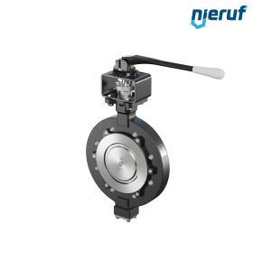valvola a farfalla doppio eccentrico AK12 DN 150 PN10-16 leva a mano valvola a farfalla doppio eccentrico AK12 DN 150 PN10-16 leva a mano