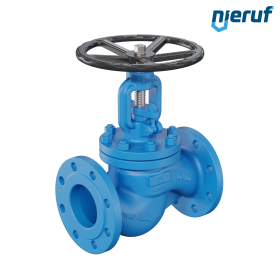 valvola a globo DN65 PN40 AV07 acciaio fuso 1.0619+N disco di isolamento