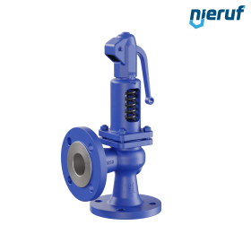 valvola di sicurezza flangiata DN50/DN50 SF0102, ghisa grigia EN-JL1040  EPDM, con leva