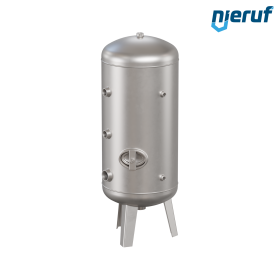 Serbatoio a pressione per acqua verticale BE04 150 litri, 0-6 bar, acciaio inox